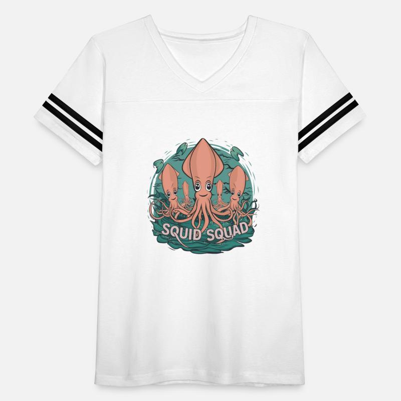 Hilarious Squid Squad Undersea Wildlife Humor