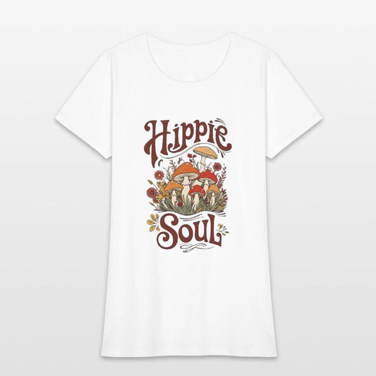Hippie Vibes Boho Mushrooms Vintage Free Spirit