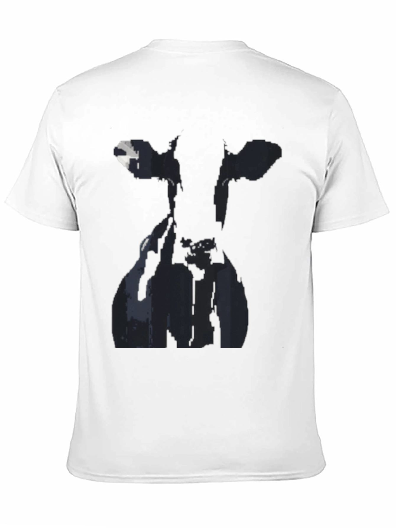 Cow Silhouette Black Graphic Tee