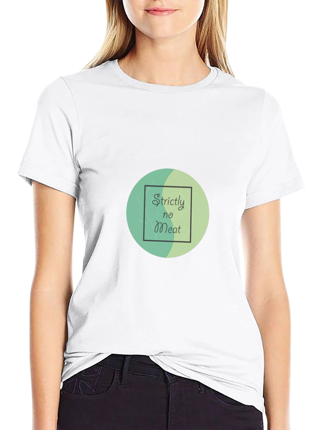 Strictly No Sweat Black T-Shirt