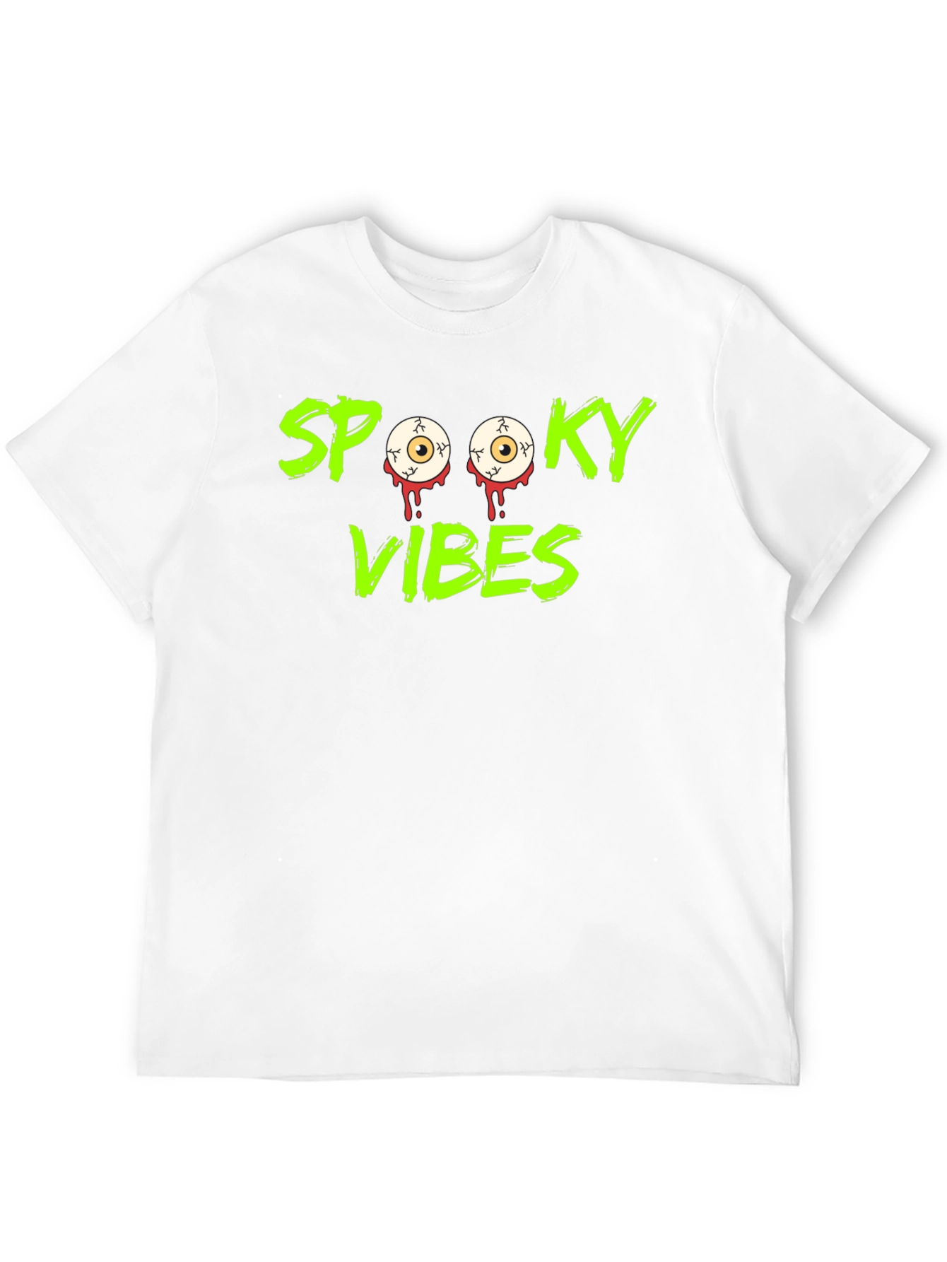 Spooky Vibes Halloween Graphic T-Shirt