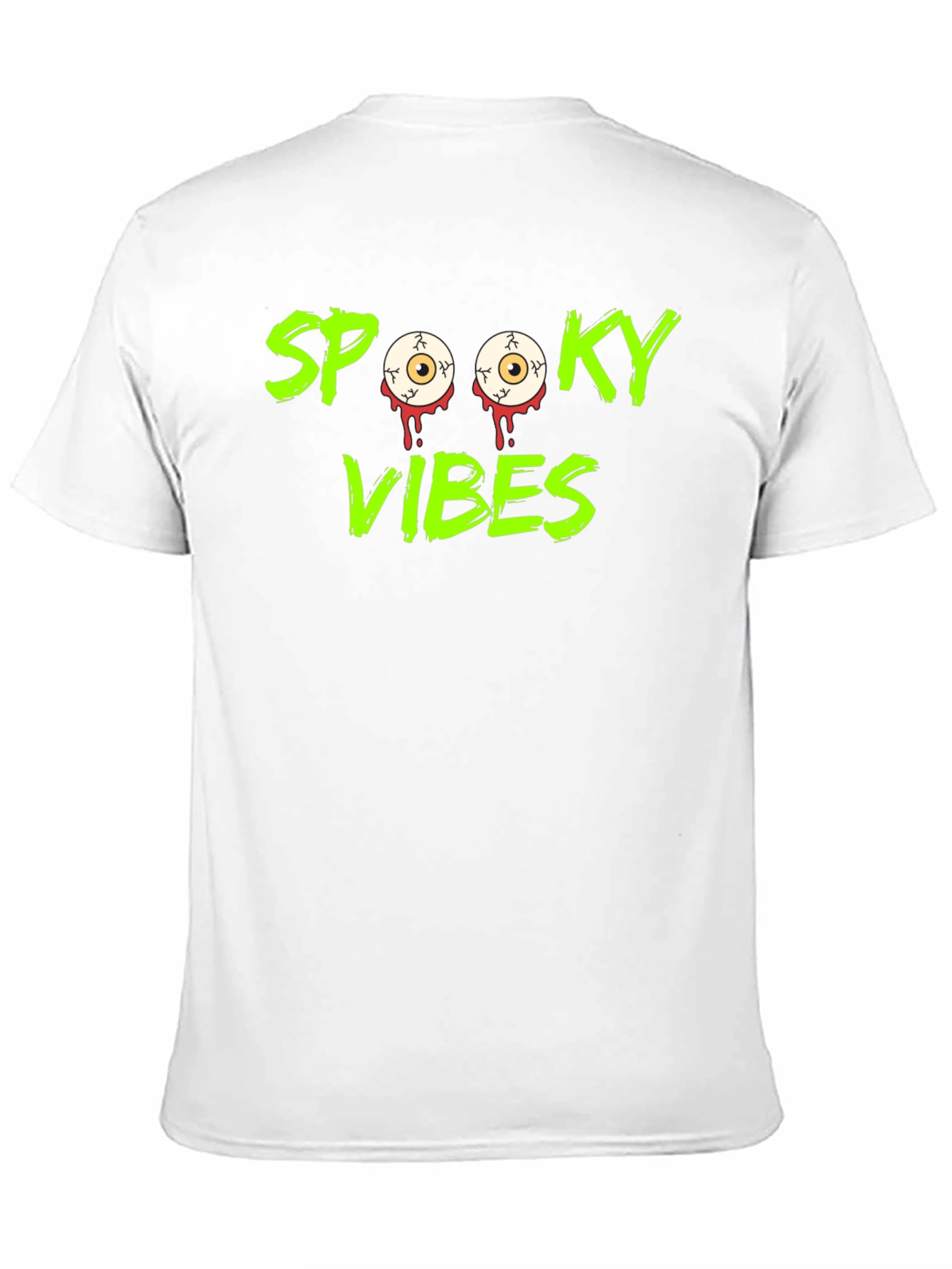 Spooky Vibes Halloween Graphic T-Shirt