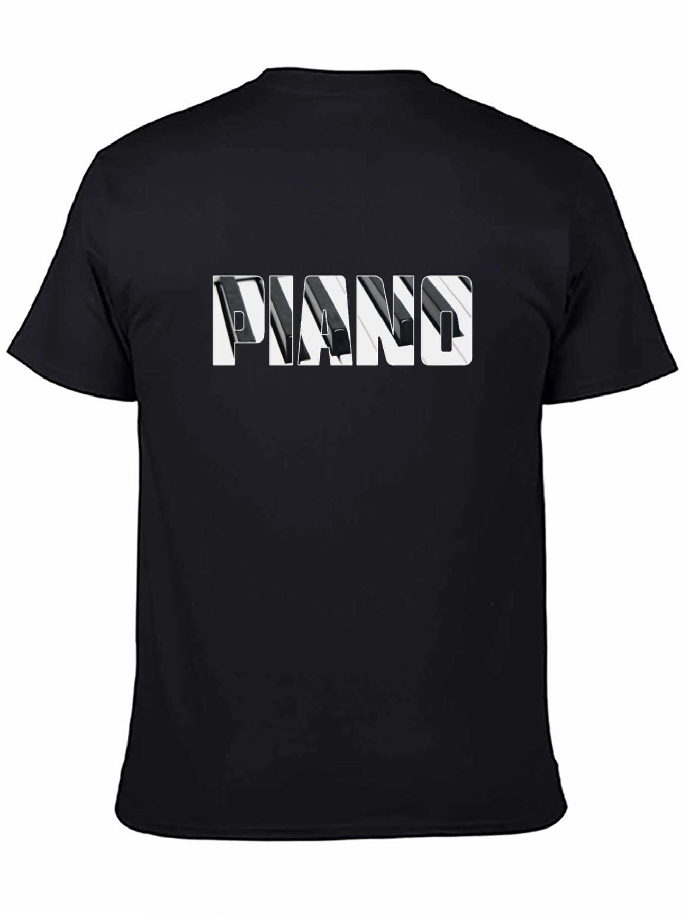 Piano Keys T-Shirt - Musical Instrument Graphic Tee