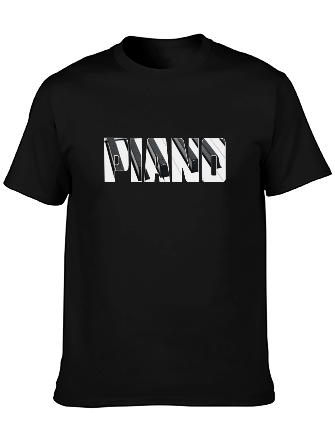 Piano Keys T-Shirt - Musical Instrument Graphic Tee