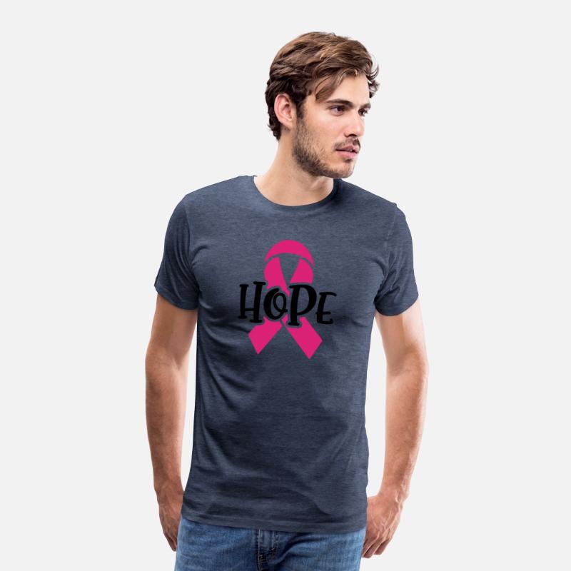 Hope Ribbon October Breast Cancer Awareness Month