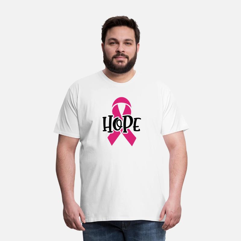Hope Ribbon October Breast Cancer Awareness Month