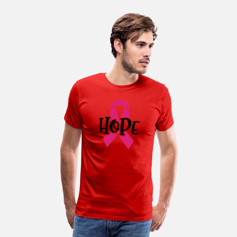 Hope Ribbon October Breast Cancer Awareness Month