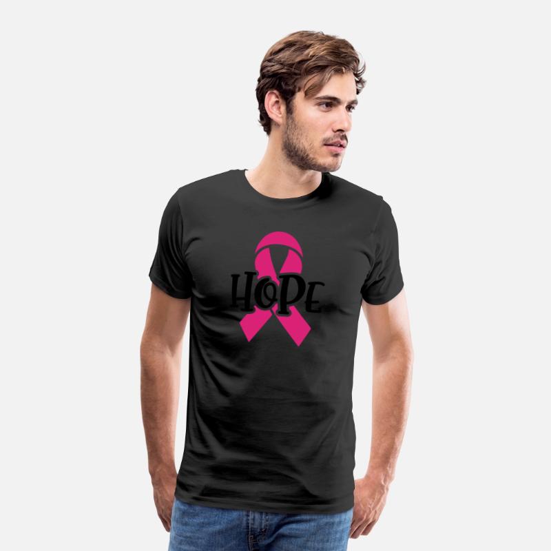 Hope Ribbon October Breast Cancer Awareness Month