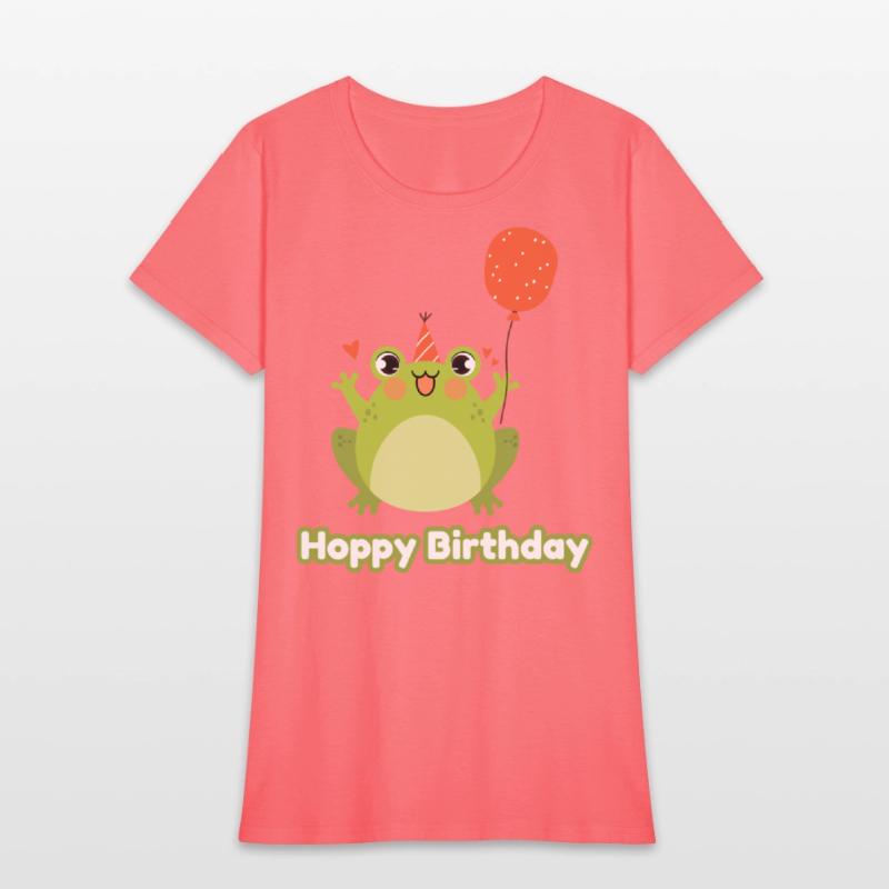 Hoppy Birthday Frog Frogs Kids
