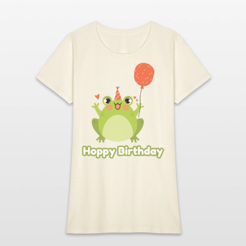 Hoppy Birthday Frog Frogs Kids