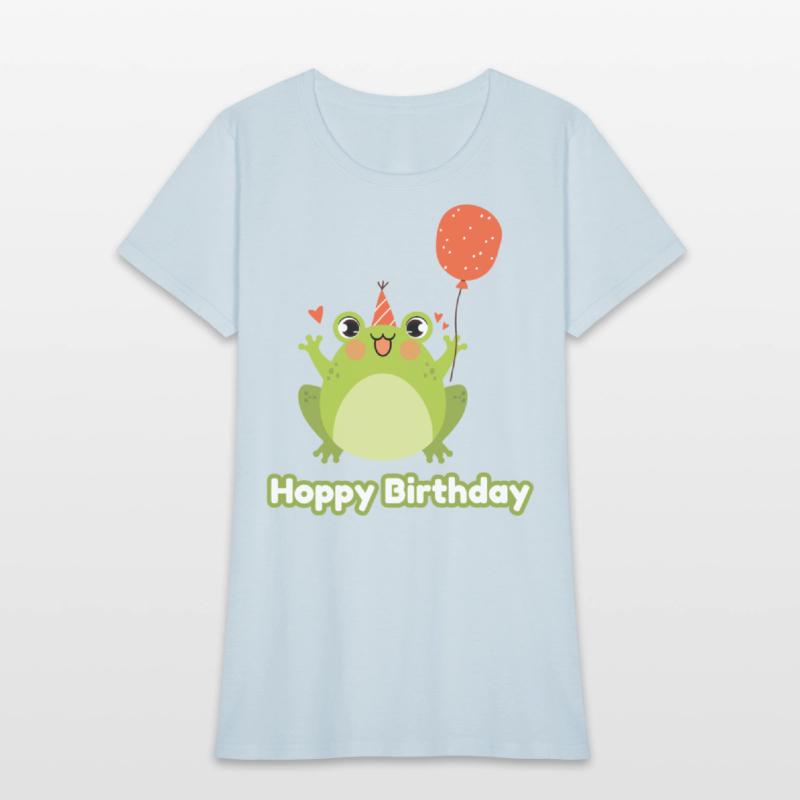 Hoppy Birthday Frog Frogs Kids