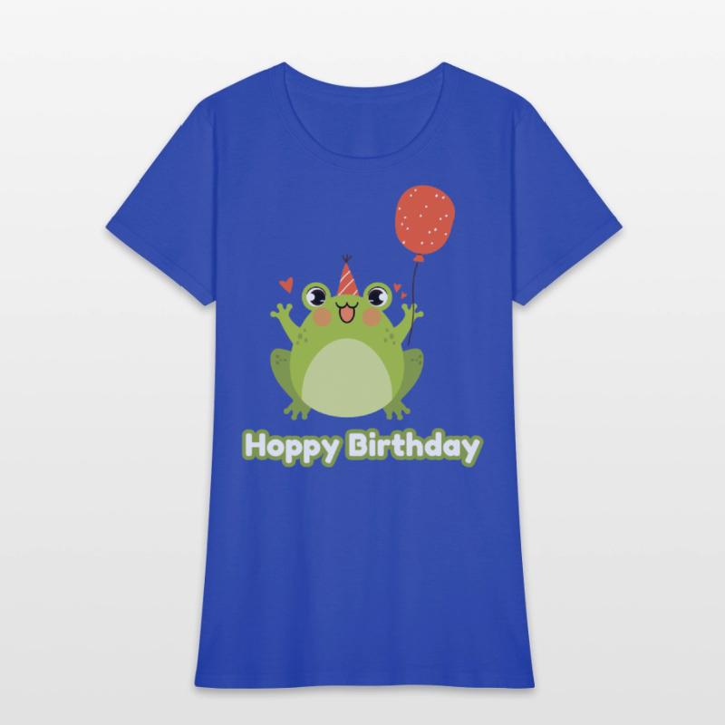 Hoppy Birthday Frog Frogs Kids