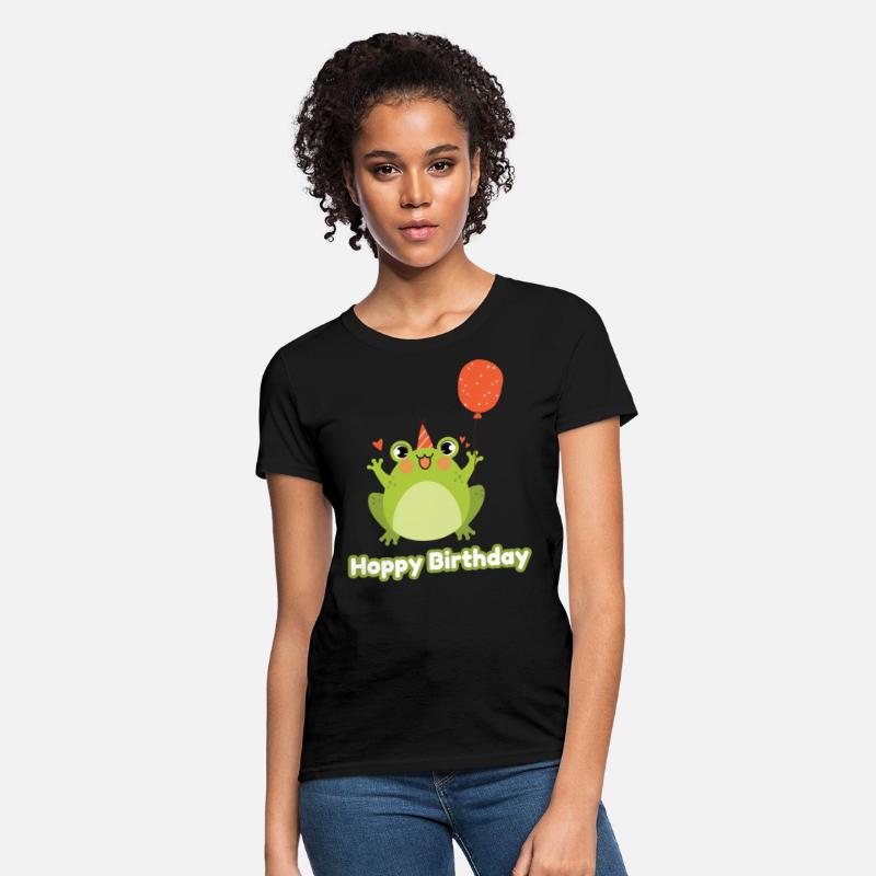 Hoppy Birthday Frog Frogs Kids