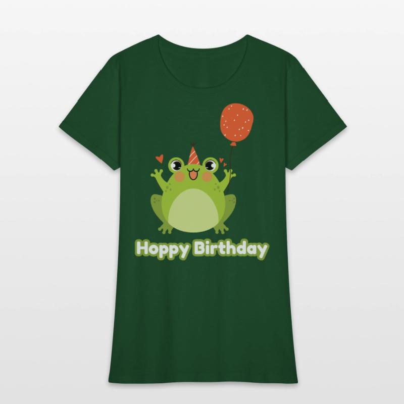 Hoppy Birthday Frog Frogs Kids