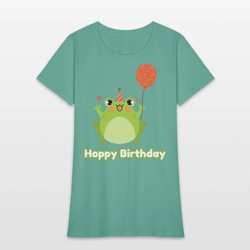 Hoppy Birthday Frog Frogs Kids