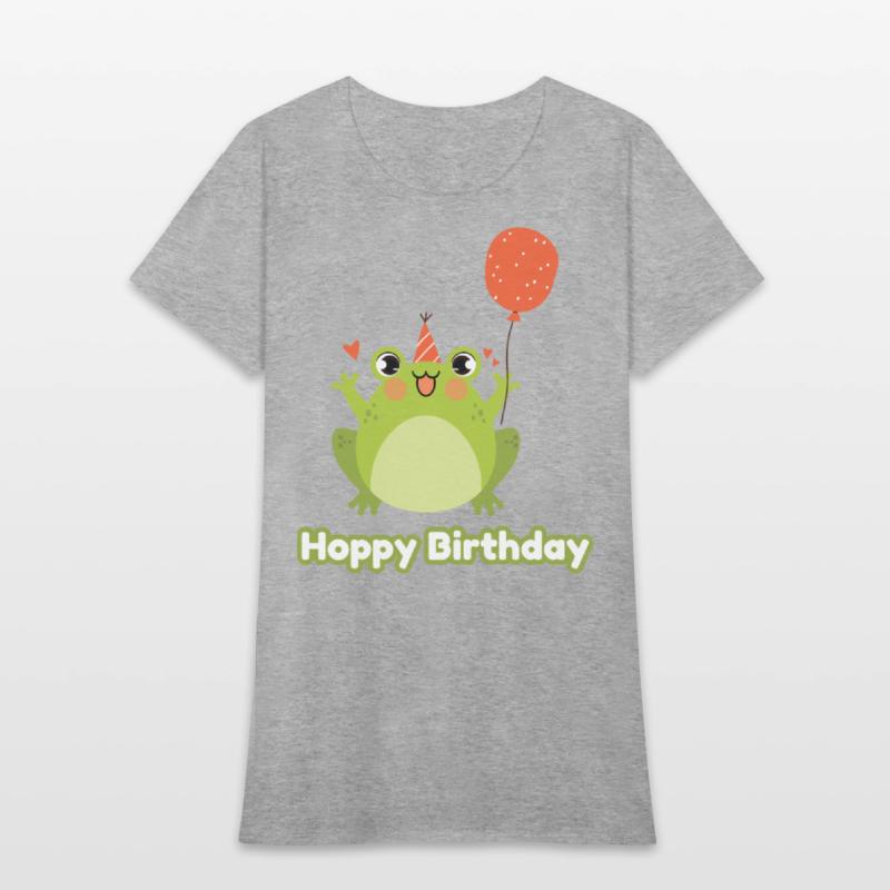 Hoppy Birthday Frog Frogs Kids