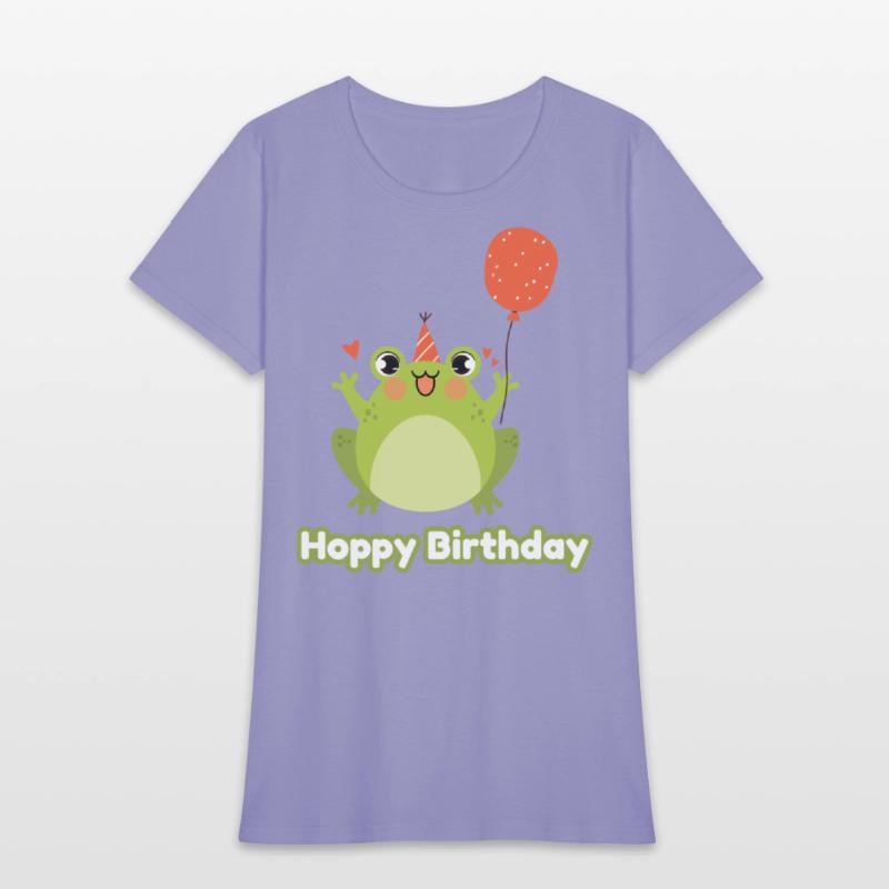 Hoppy Birthday Frog Frogs Kids