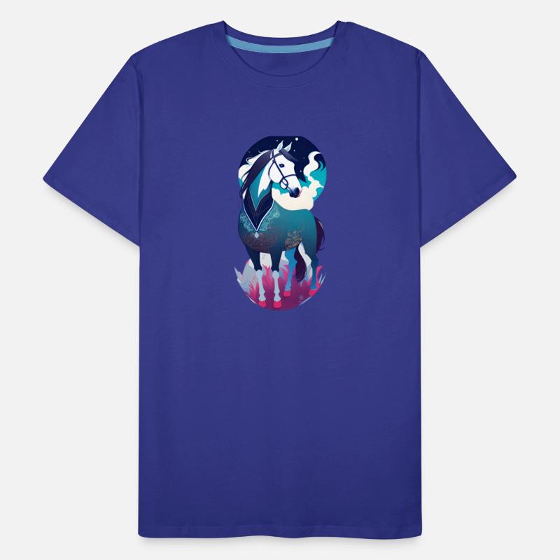 Horse design with a great background