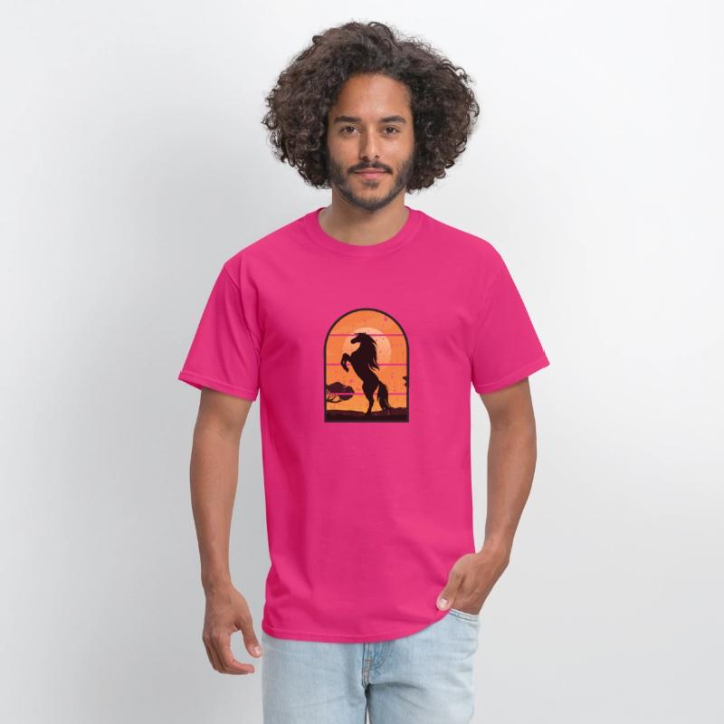 HORSE SUNSET