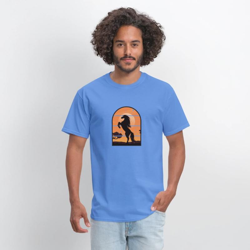 HORSE SUNSET