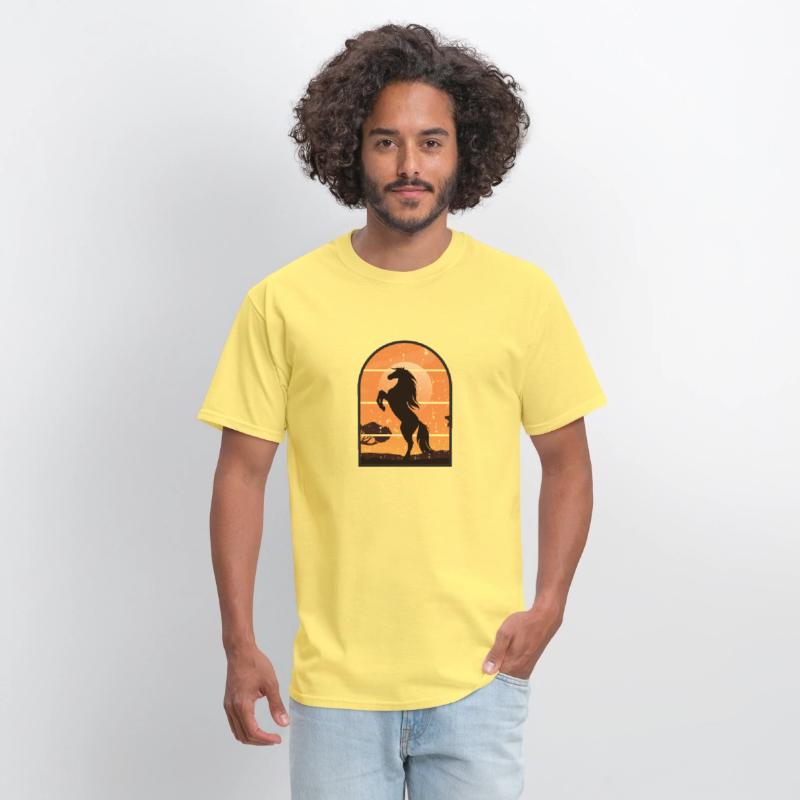 HORSE SUNSET