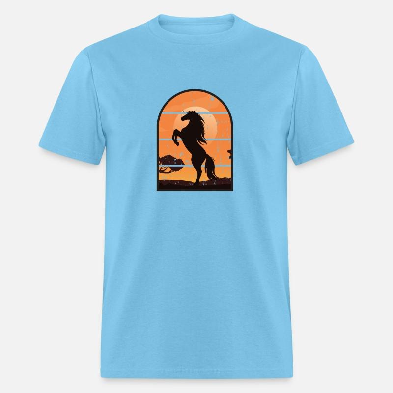 HORSE SUNSET