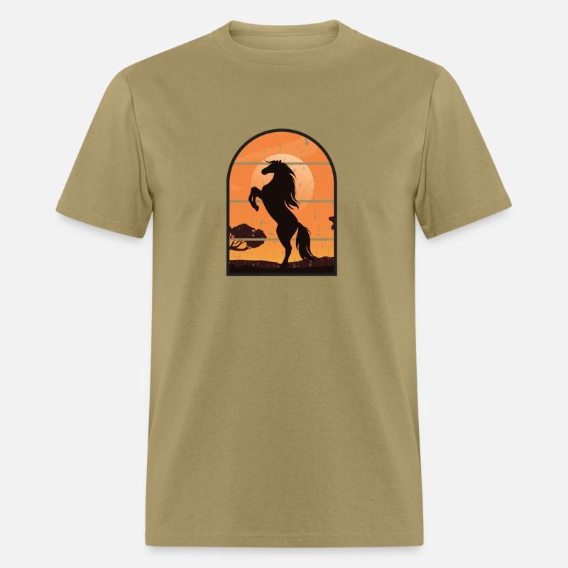 HORSE SUNSET