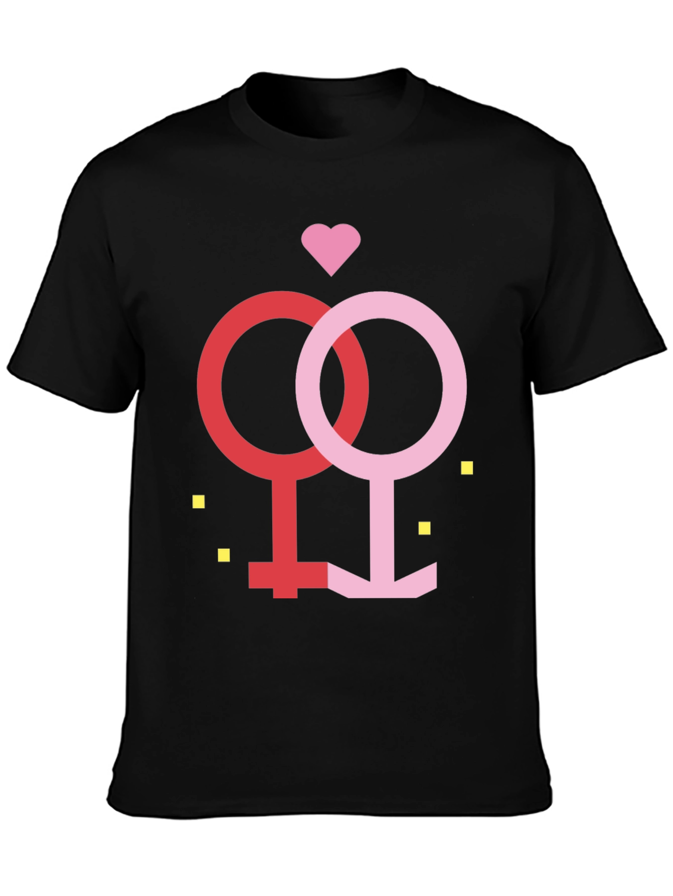 Matching Venus Symbol Graphic Tee