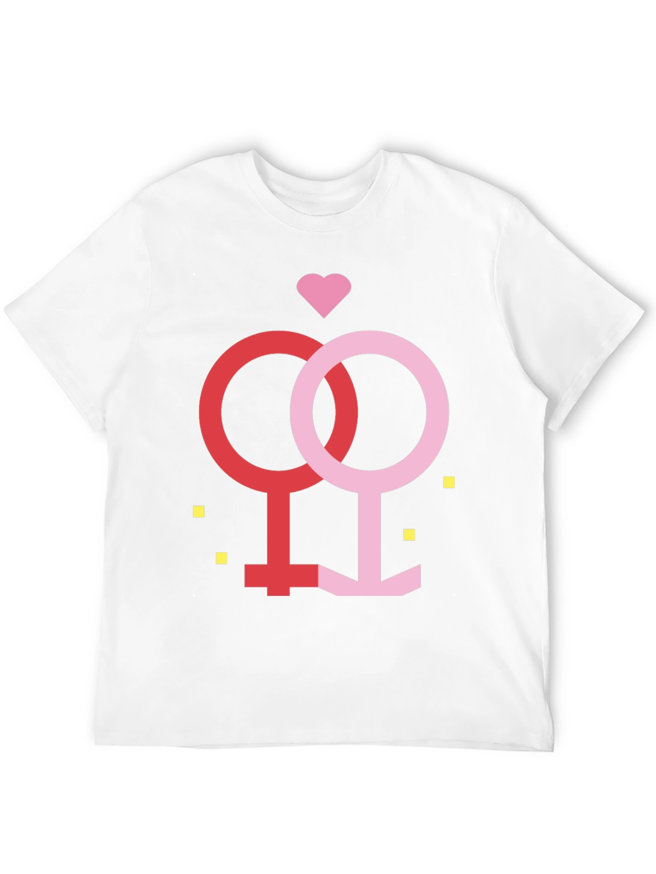Matching Venus Symbol Graphic Tee