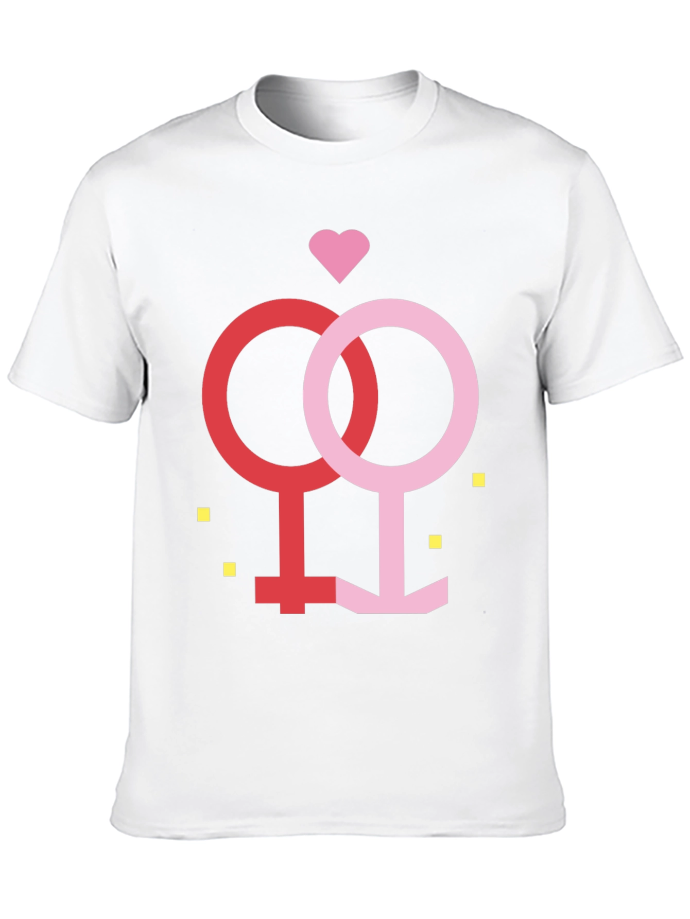 Matching Venus Symbol Graphic Tee