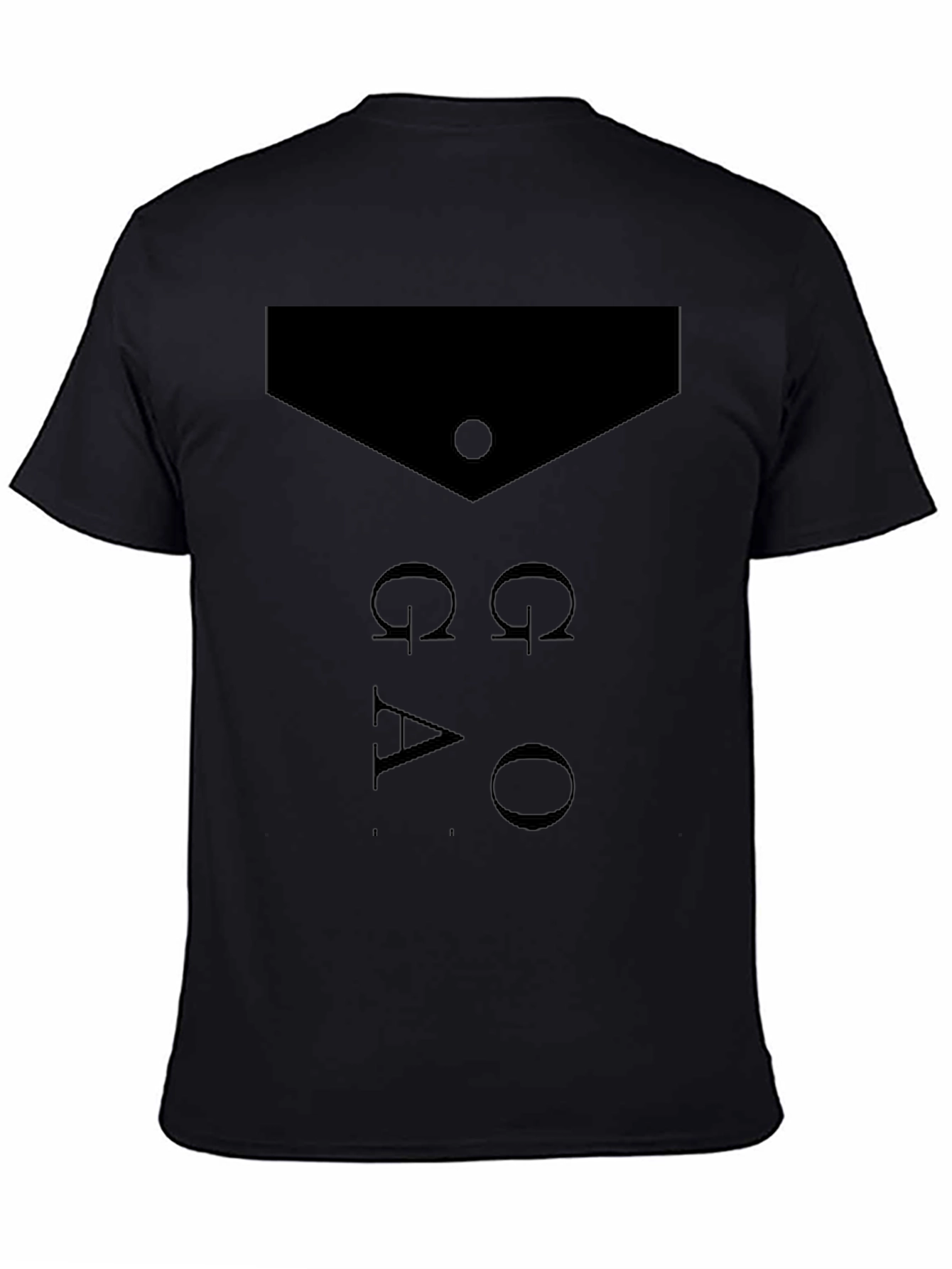 Omega Alpha Omega T-Shirt - Mens Black Graphic Tee