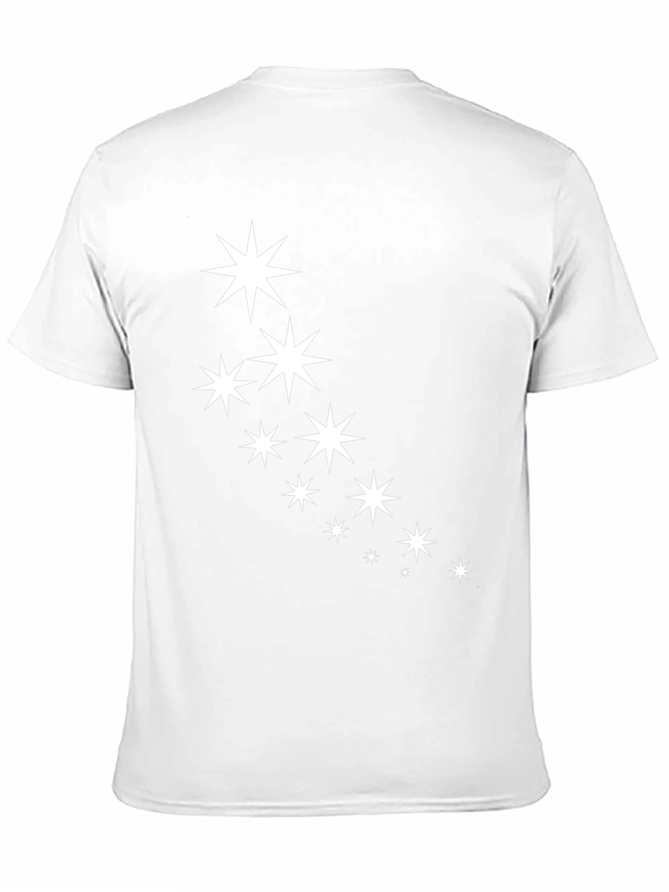 Starry Night Black Tee - Casual Cool Style