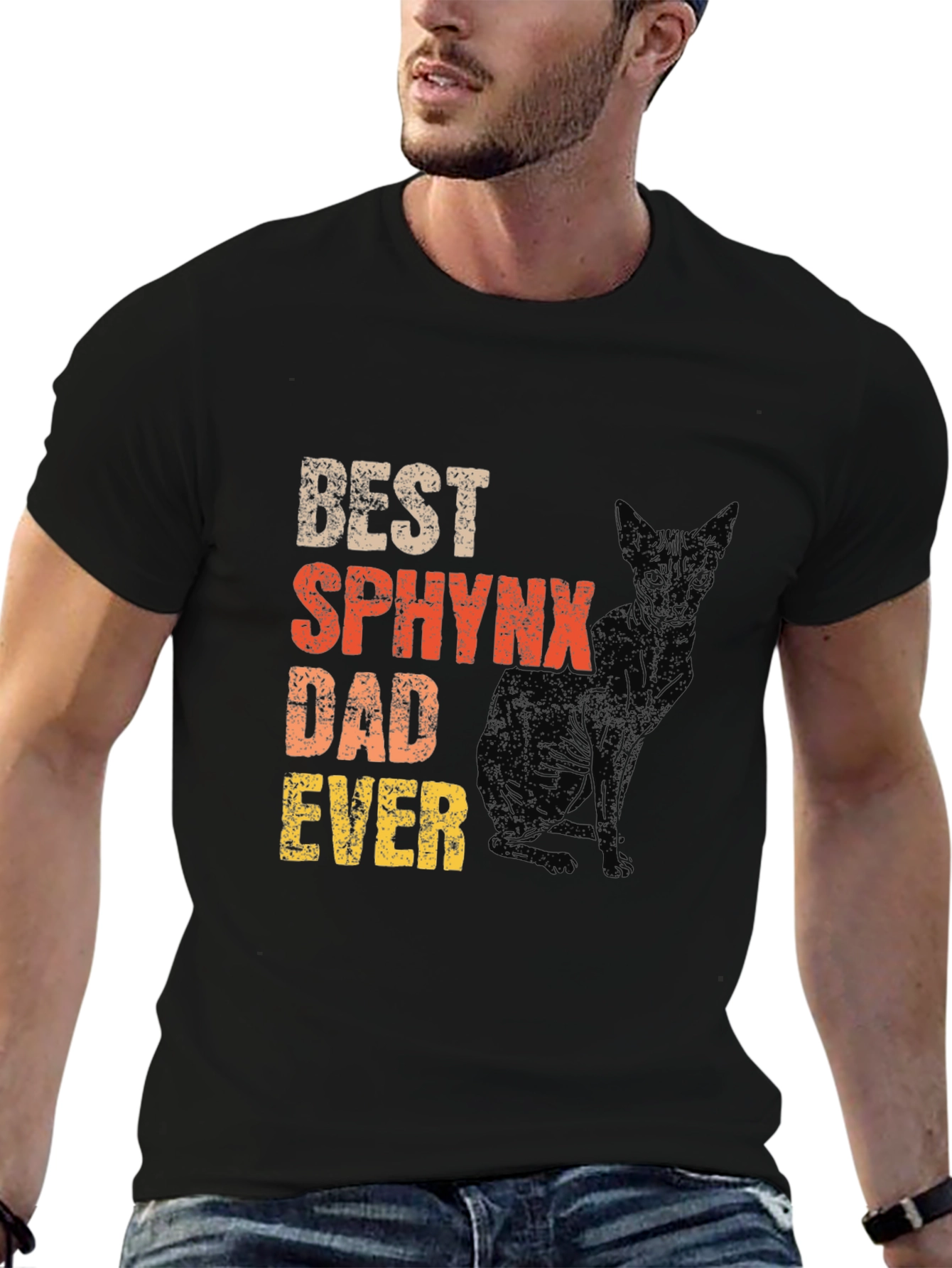 Best Sphynx Dad Ever T-Shirt