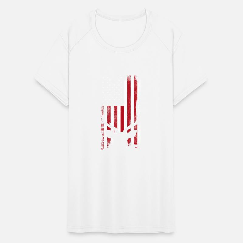 Hunting American Flag Deer Hunter