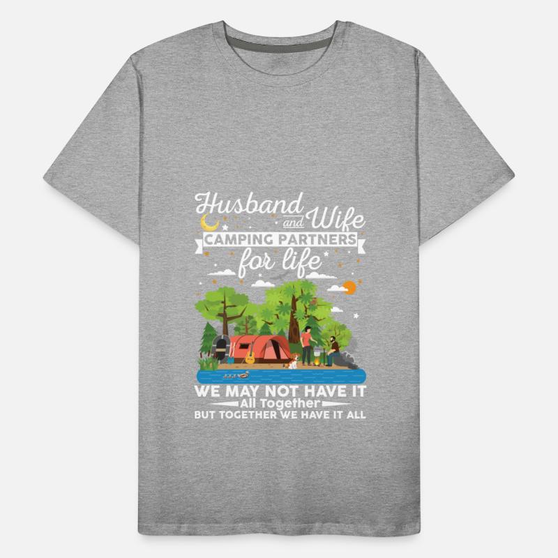Husband And Wife Camping Partners For Life