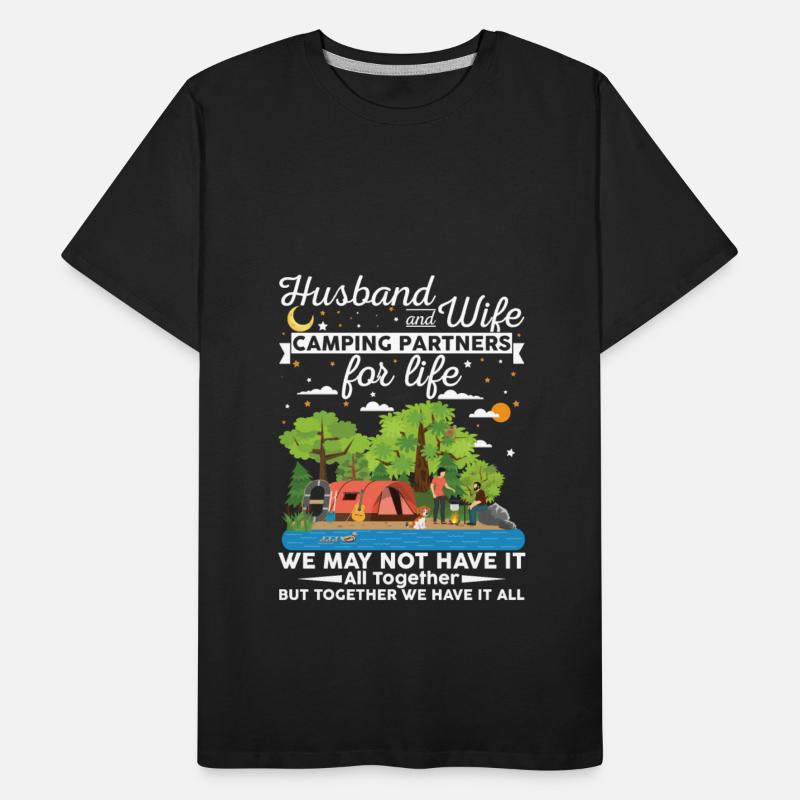 Husband And Wife Camping Partners For Life