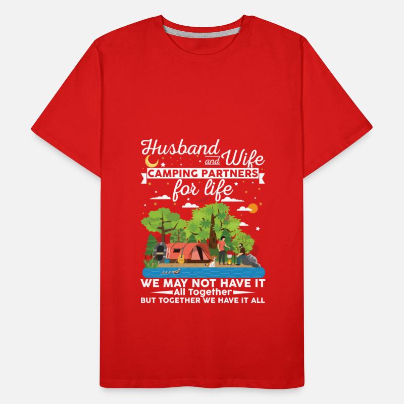 Husband And Wife Camping Partners For Life