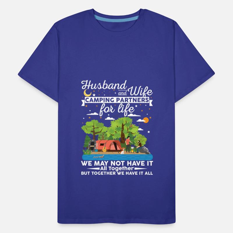 Husband And Wife Camping Partners For Life