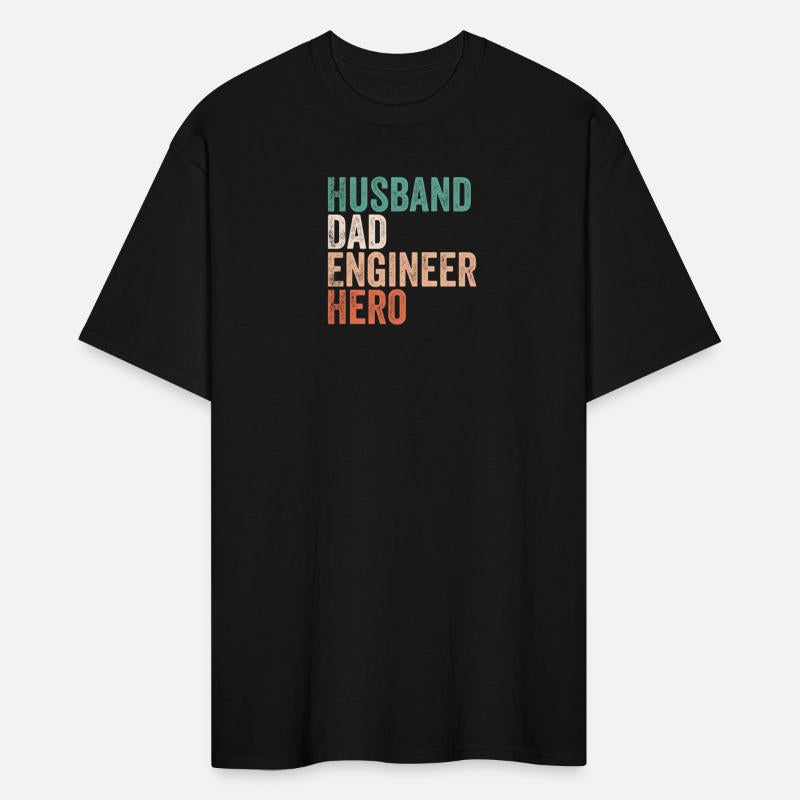 Husband Dad Engineer Hero, Gift Engineer Dad