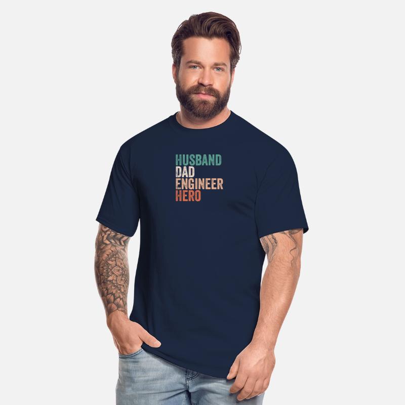 Husband Dad Engineer Hero, Gift Engineer Dad