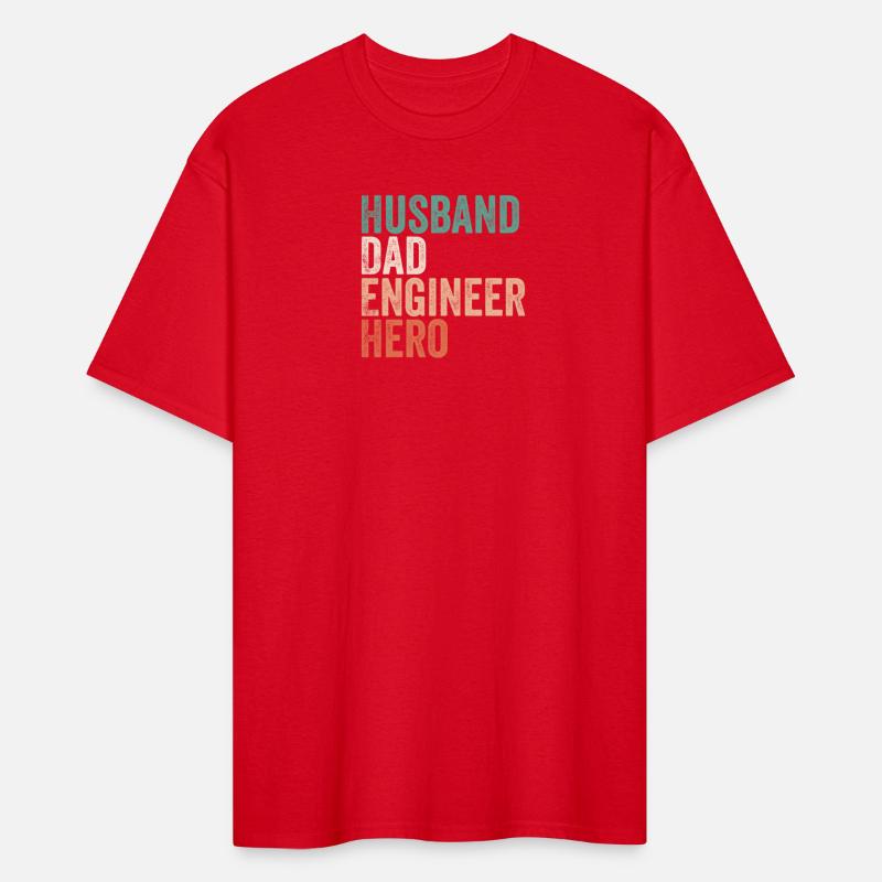 Husband Dad Engineer Hero, Gift Engineer Dad