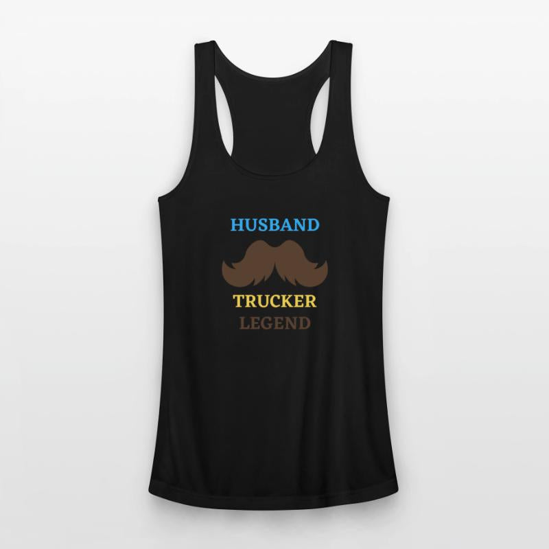 husband dad trucker legend