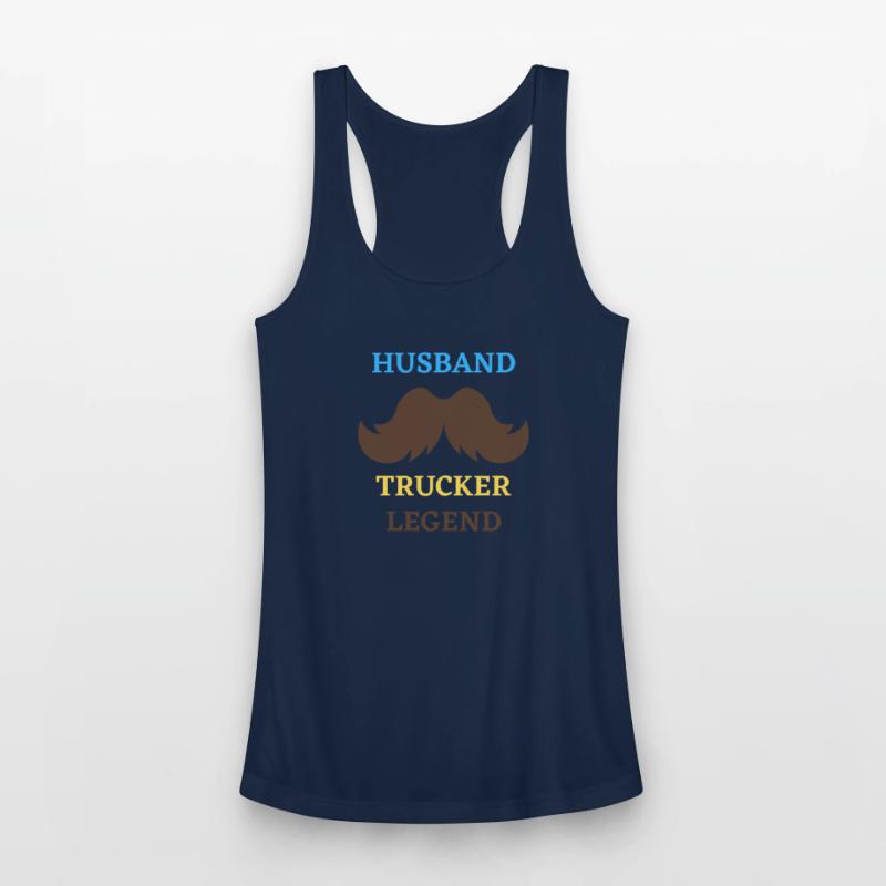 husband dad trucker legend