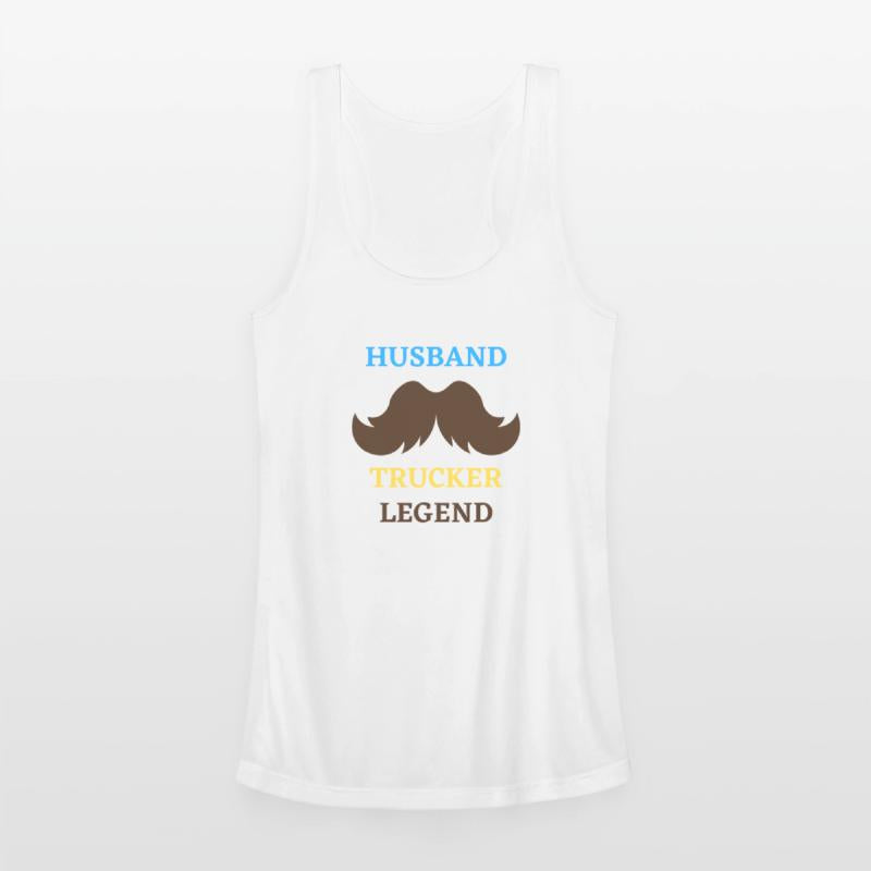 husband dad trucker legend