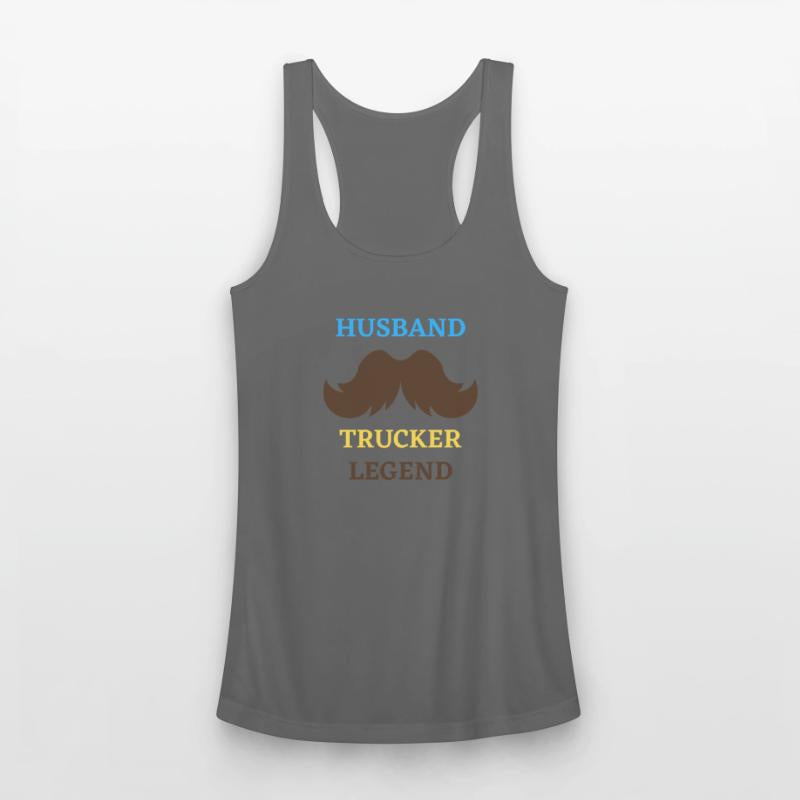 husband dad trucker legend