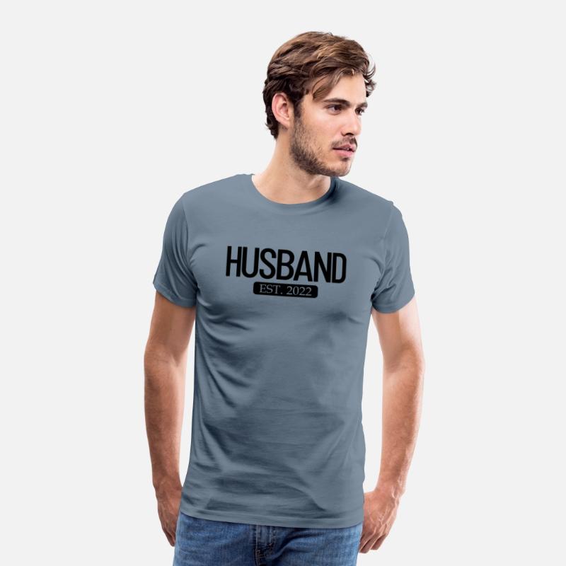Husband Est 2022 Newlywed Married 2022