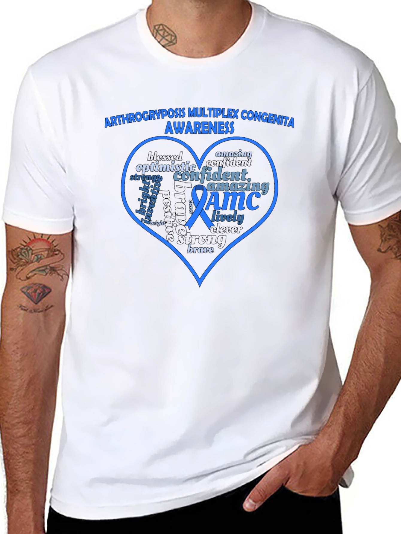 Arthrogryposis Multiplex Congenita Awareness T-Shirt