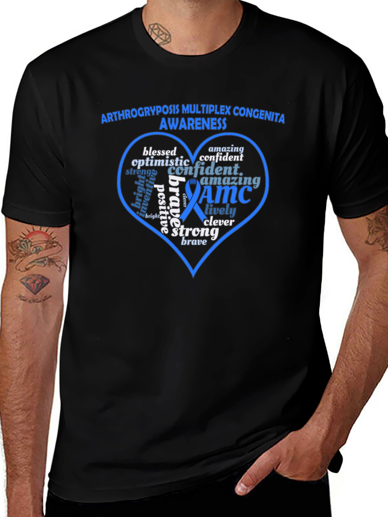 Arthrogryposis Multiplex Congenita Awareness T-Shirt