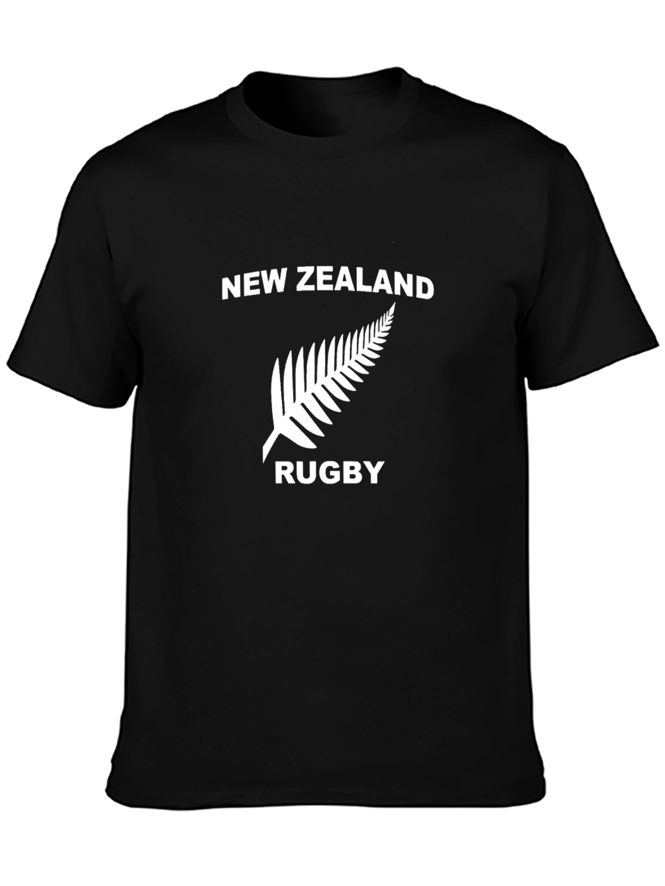 New Zealand Rugby Black T-Shirt