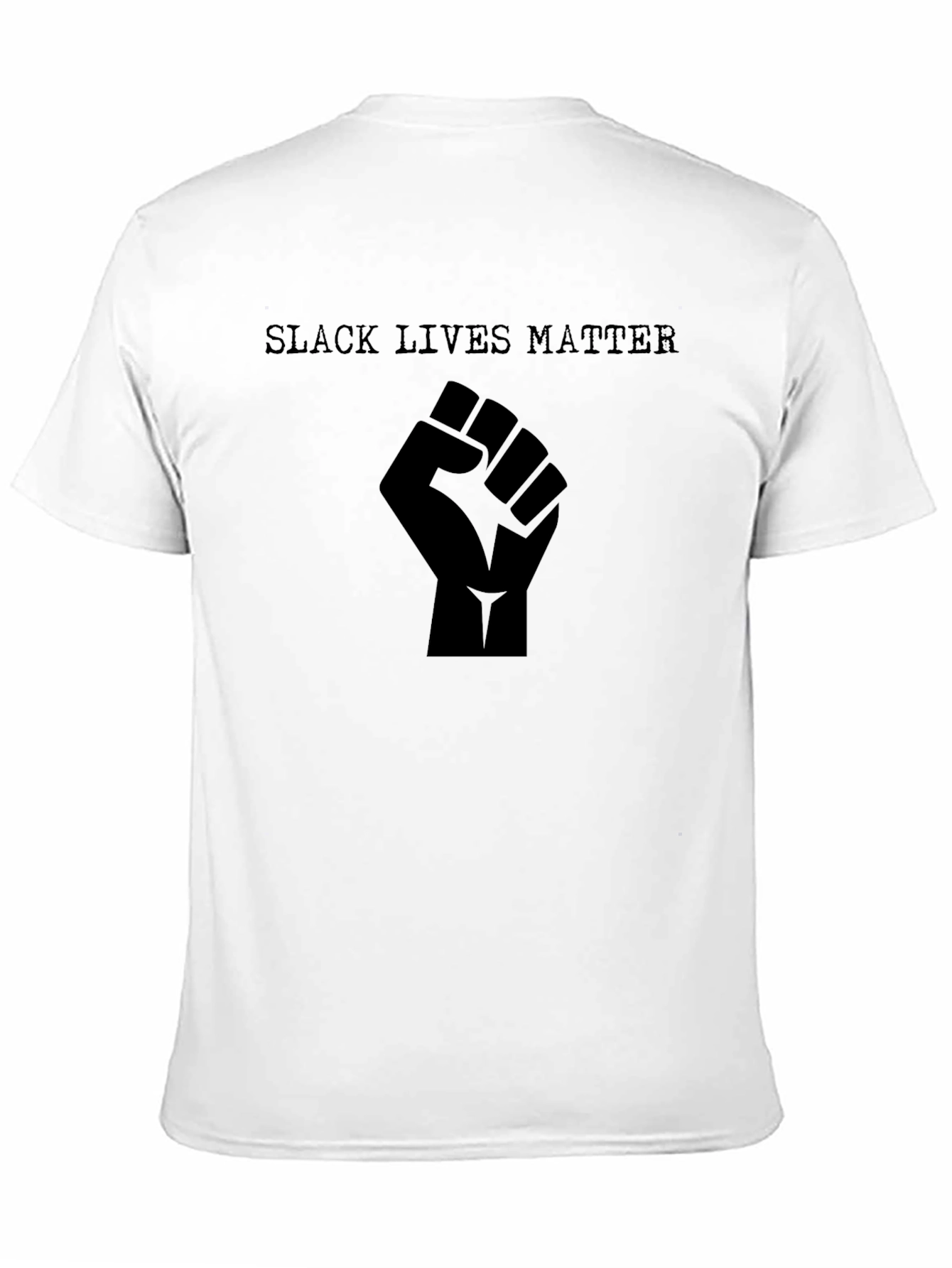 Slack Lives Matter Black T-Shirt